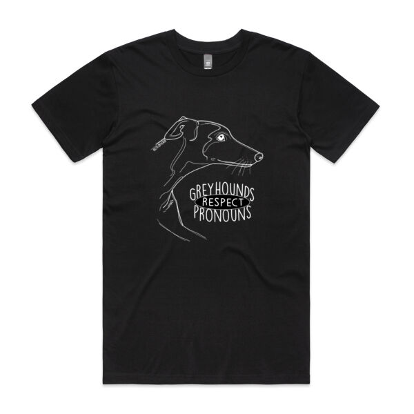 Greyhound Tee BLK Thumbnail